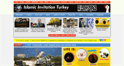 Desktop Screenshot of islamicinvitationturkey.com