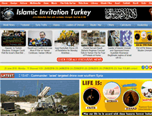 Tablet Screenshot of islamicinvitationturkey.com